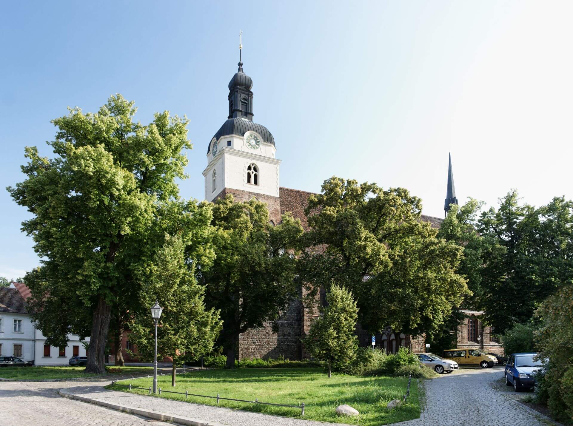 Blick auf die Gotthardtkirche in Brandenburg an der Havel © Boettcher Blick auf die Gotthardtkirche in Brandenburg an der Havel © Boettcher